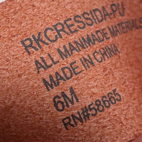 Nordstrom Rack Cressida Platform Wedge Espadrille Sandal Red Size US6M EU37 - Picture 7 of 12